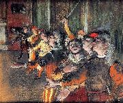Edgar Degas The Chorus (1876) by Edgar Degas oil painting reproduction